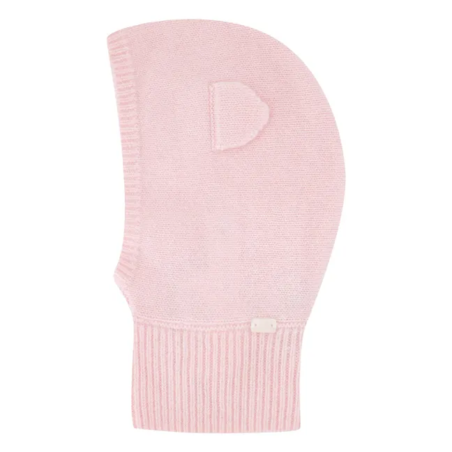 Cagoule Cachemire | Rose pâle