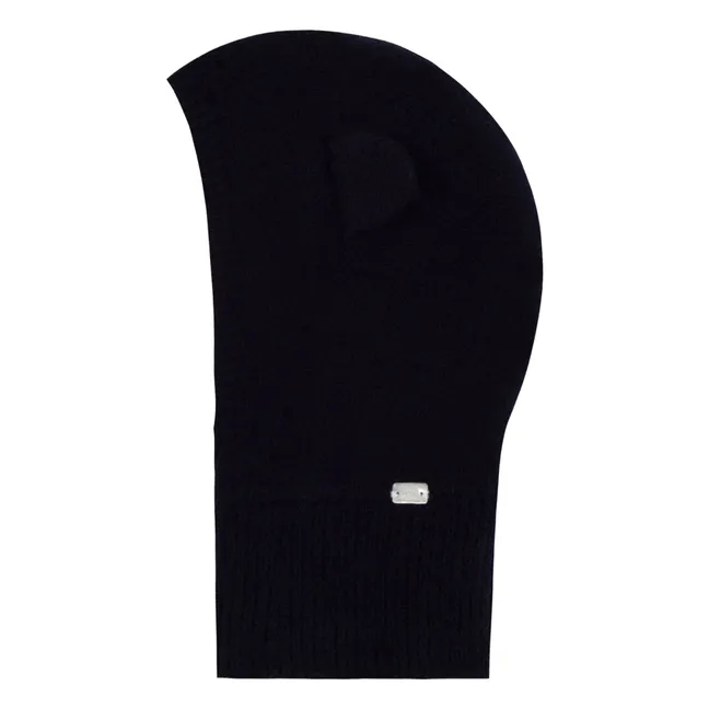 Cashmere balaclava | Navy blue