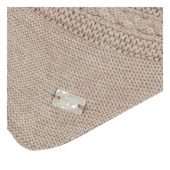 Bonnet Torsades Laine | Grège