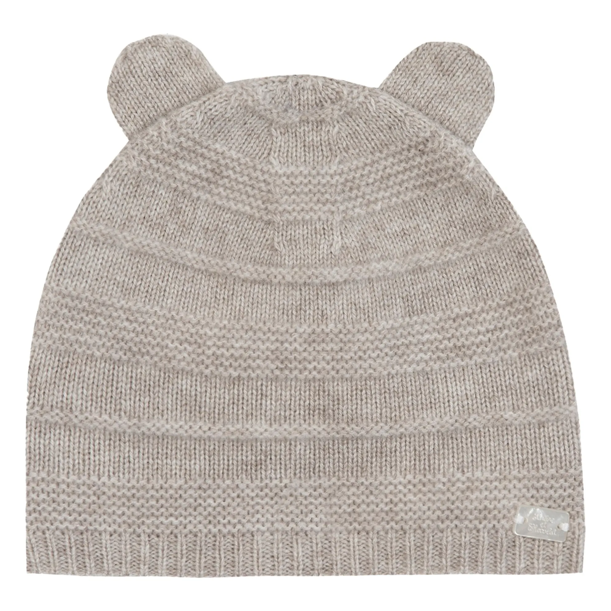 Tartine Et Chocolat Boys Oatmeal Cashmere Hat