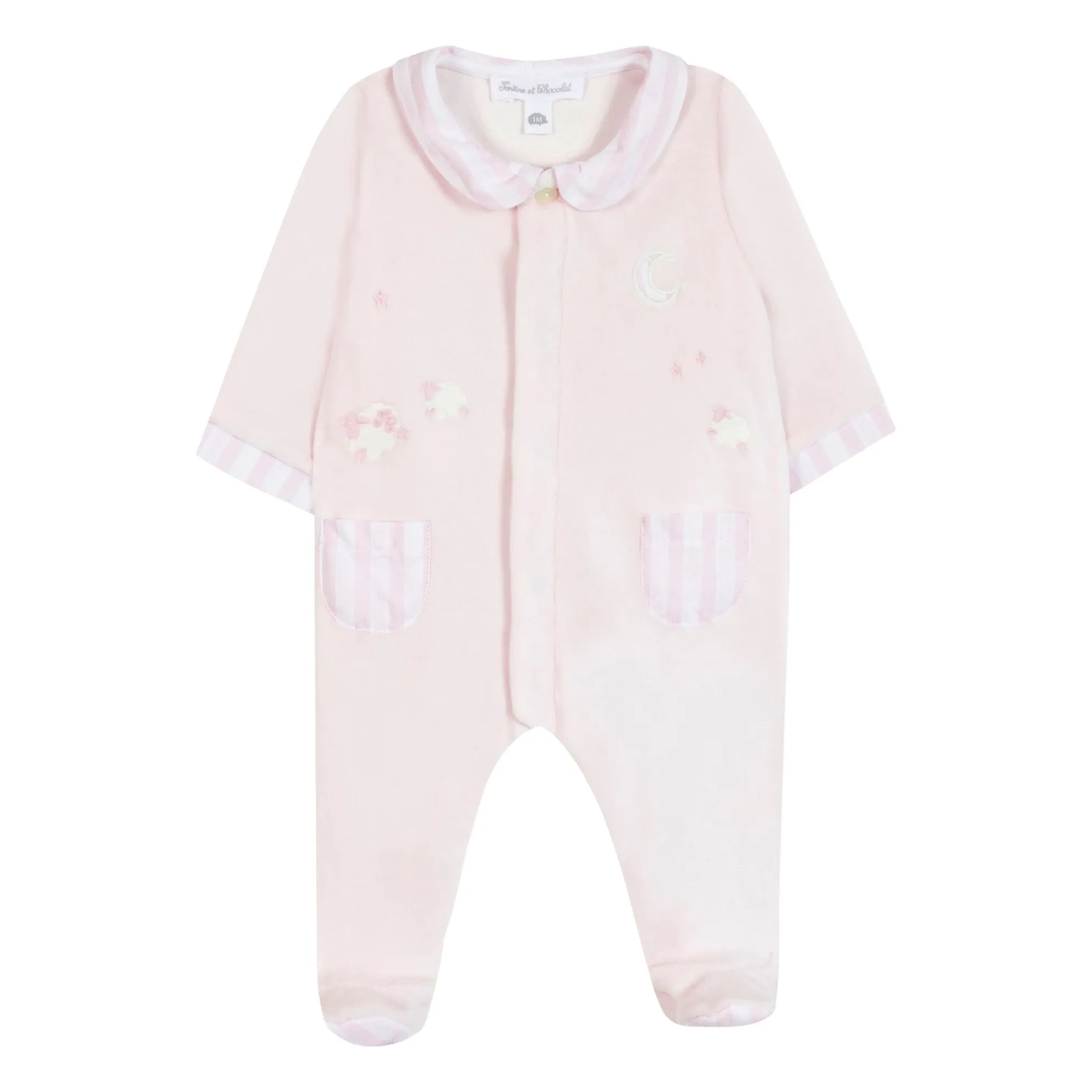 Tartine Et Chocolat Women's Pale Pink Moon Pyjamas
