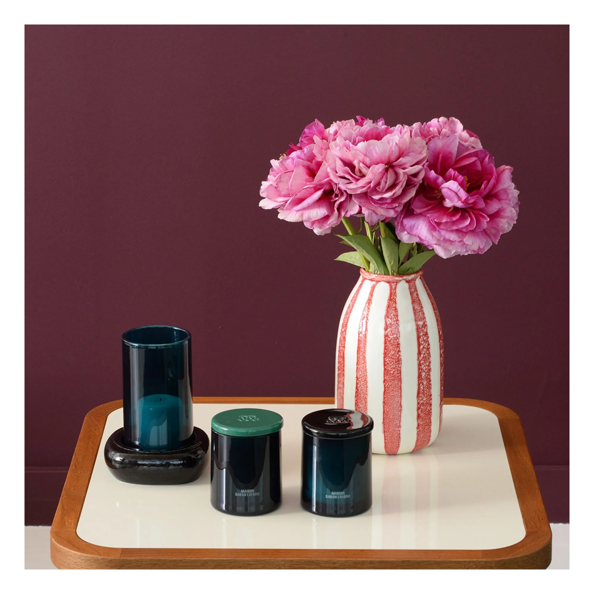 Bougie Stella Ambre noire | Noir- Image produit n°1