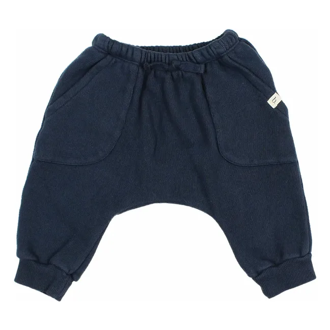 Jogger de forro polar para bebé | Azul Marino