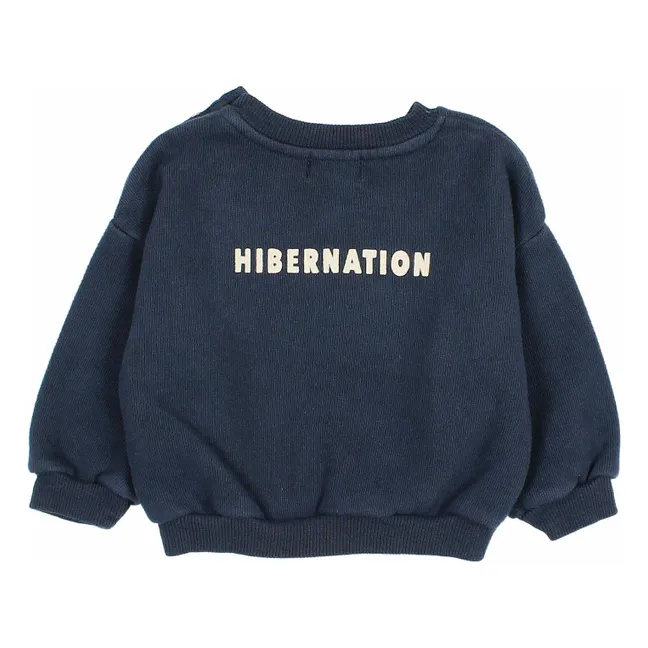 Sweat Hibernation Bébé | Bleu marine