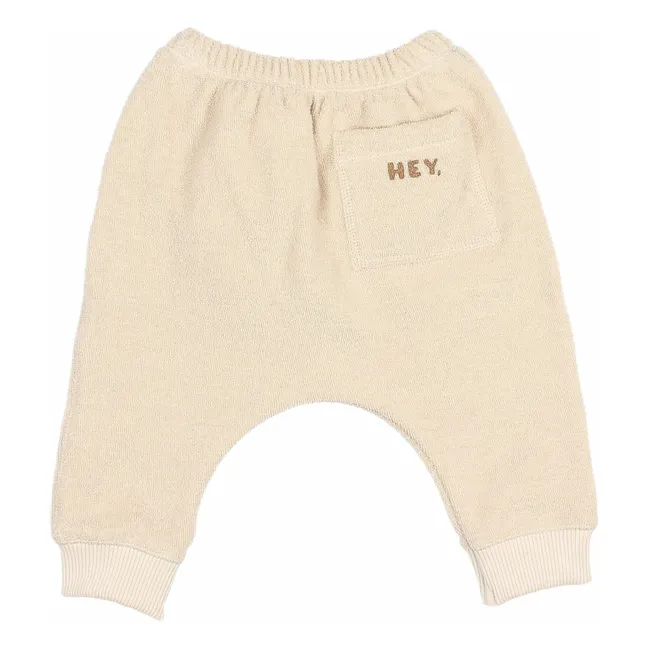 Jogger Eponge Bio | Ivoire