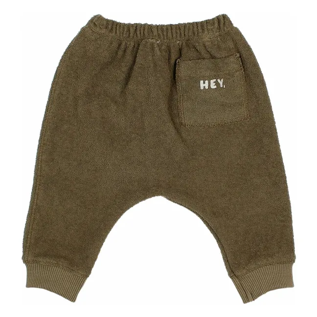 Jogger Eponge Bio | Vert kaki