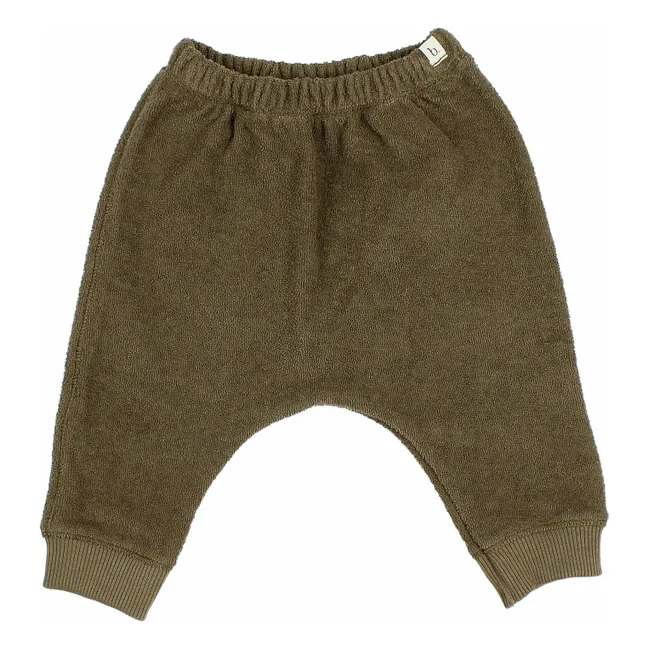 Jogger Eponge Bio | Vert kaki