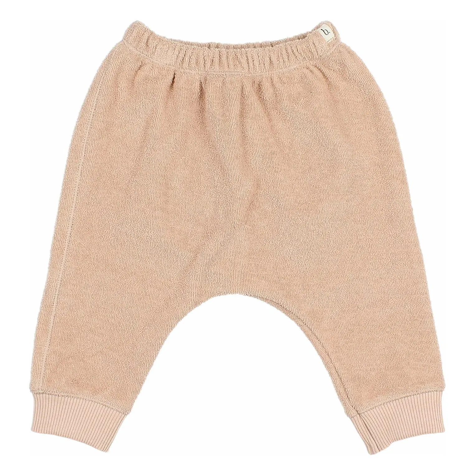 Búho - Pantalon Jogger Femme 6 mois Rose Coton Biologique