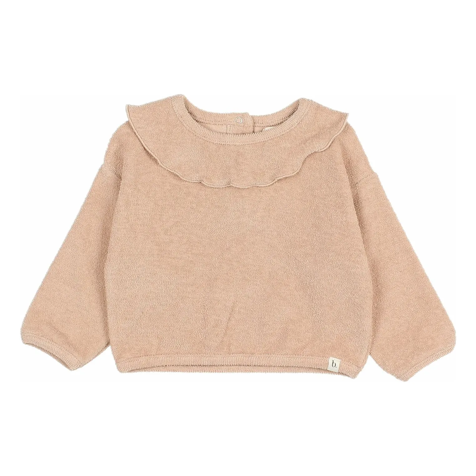 Búho - Sweat Femme - Coton Biologique - Rose - 6 mois