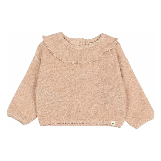 Sweat Volants Eponge Bio | Rose
