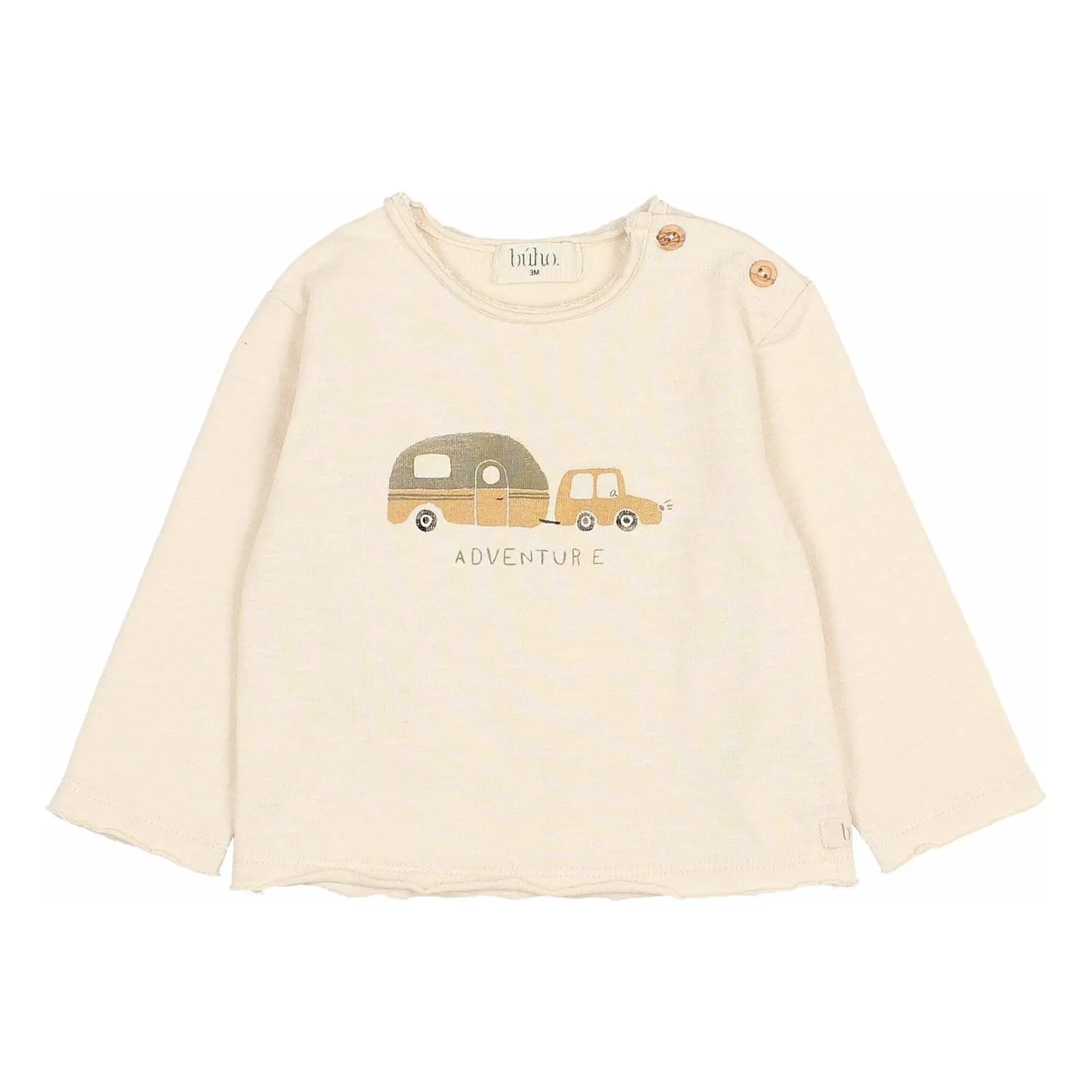 Búho Ivory Adventure T-Shirt Organic Cotton