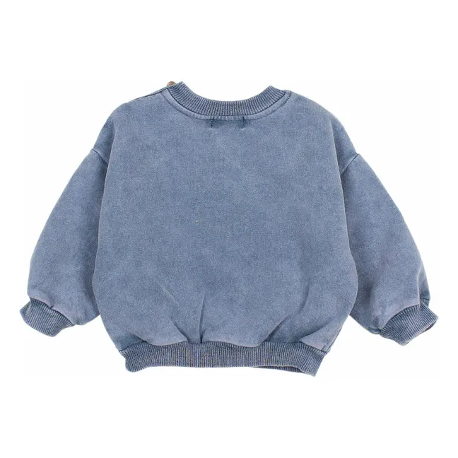 Sweat Fun Bébé Coton Bio | Indigo