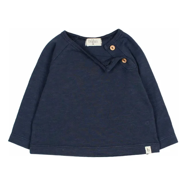 T-shirt Coton Bio | Bleu marine
