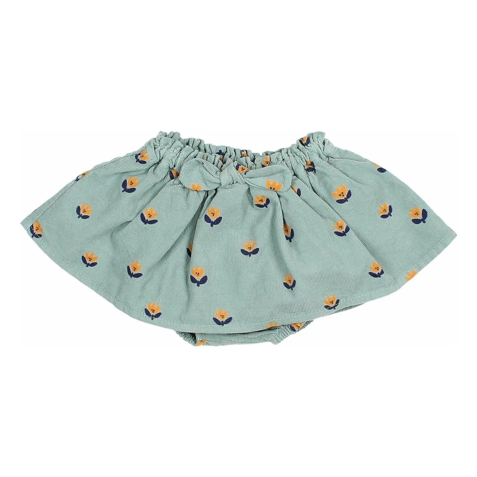 Búho - Jupe - Fille - 6 mois - Vert Cèdre - Coton Bio
