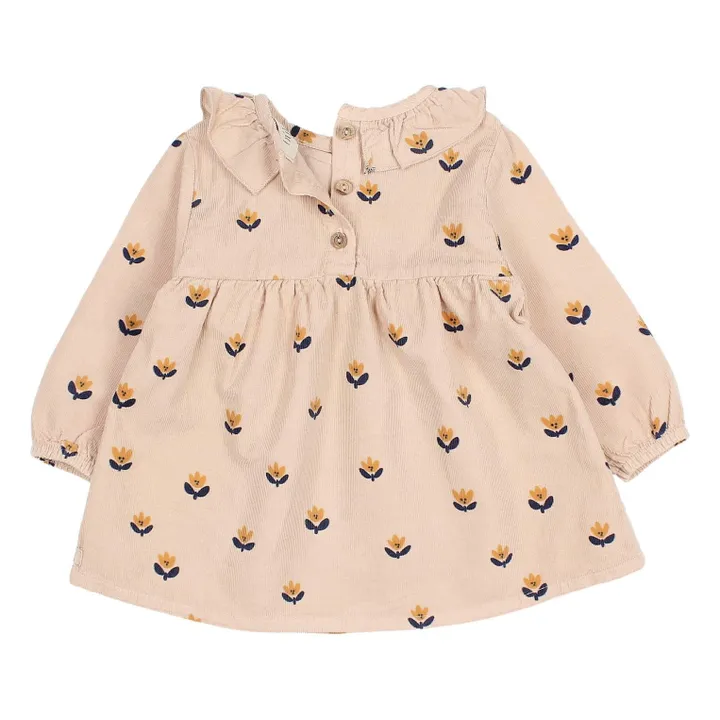 Robe NaÏf Volants Coton Bio | Rose- Image produit n°4