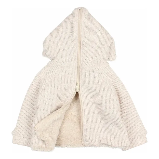 Schweißwaffel | Elfenbeinfarben