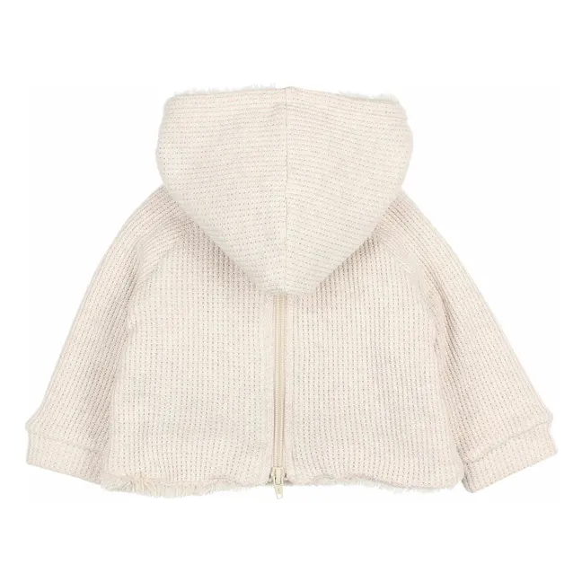 Schweißwaffel | Elfenbeinfarben