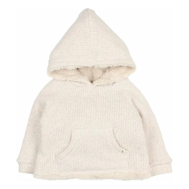 Schweißwaffel | Elfenbeinfarben