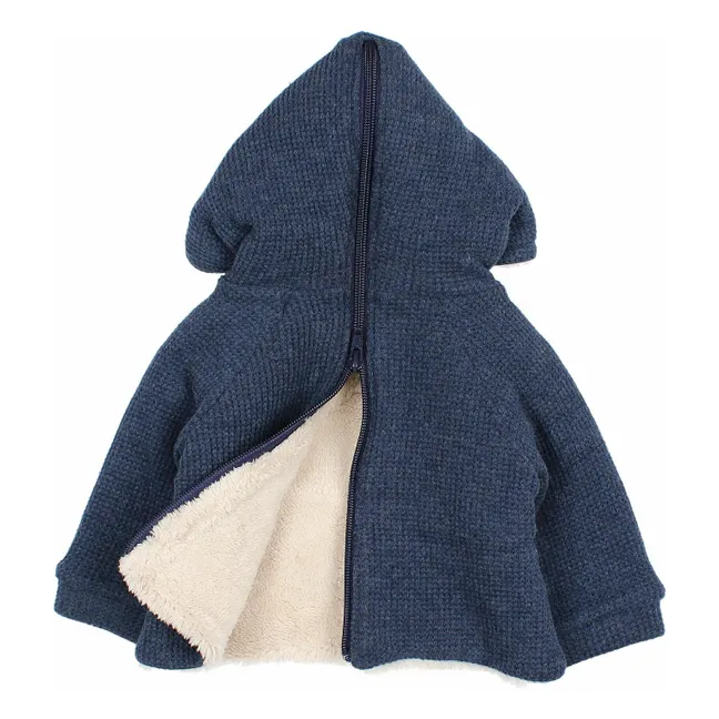 Sweat Waffle | Bleu marine