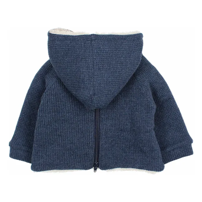 Sweat Waffle | Bleu marine