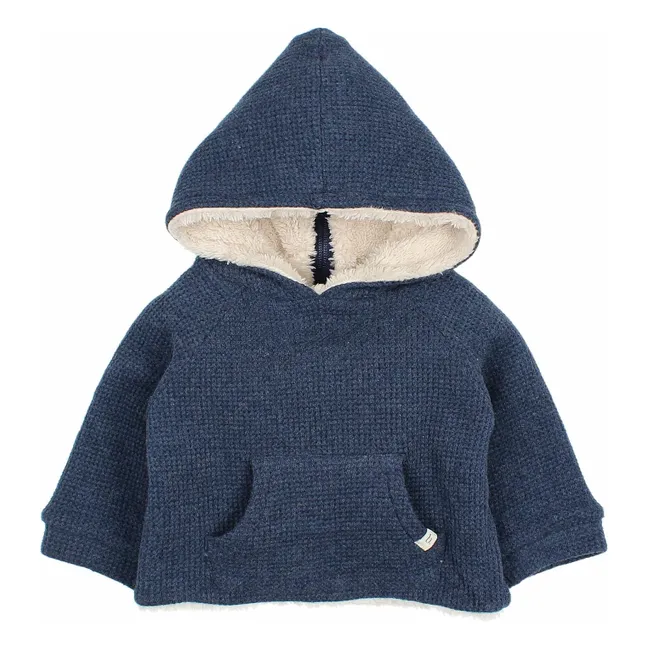 Sweat Waffle | Bleu marine