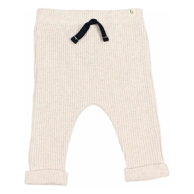 Waffle leggings | Ivory