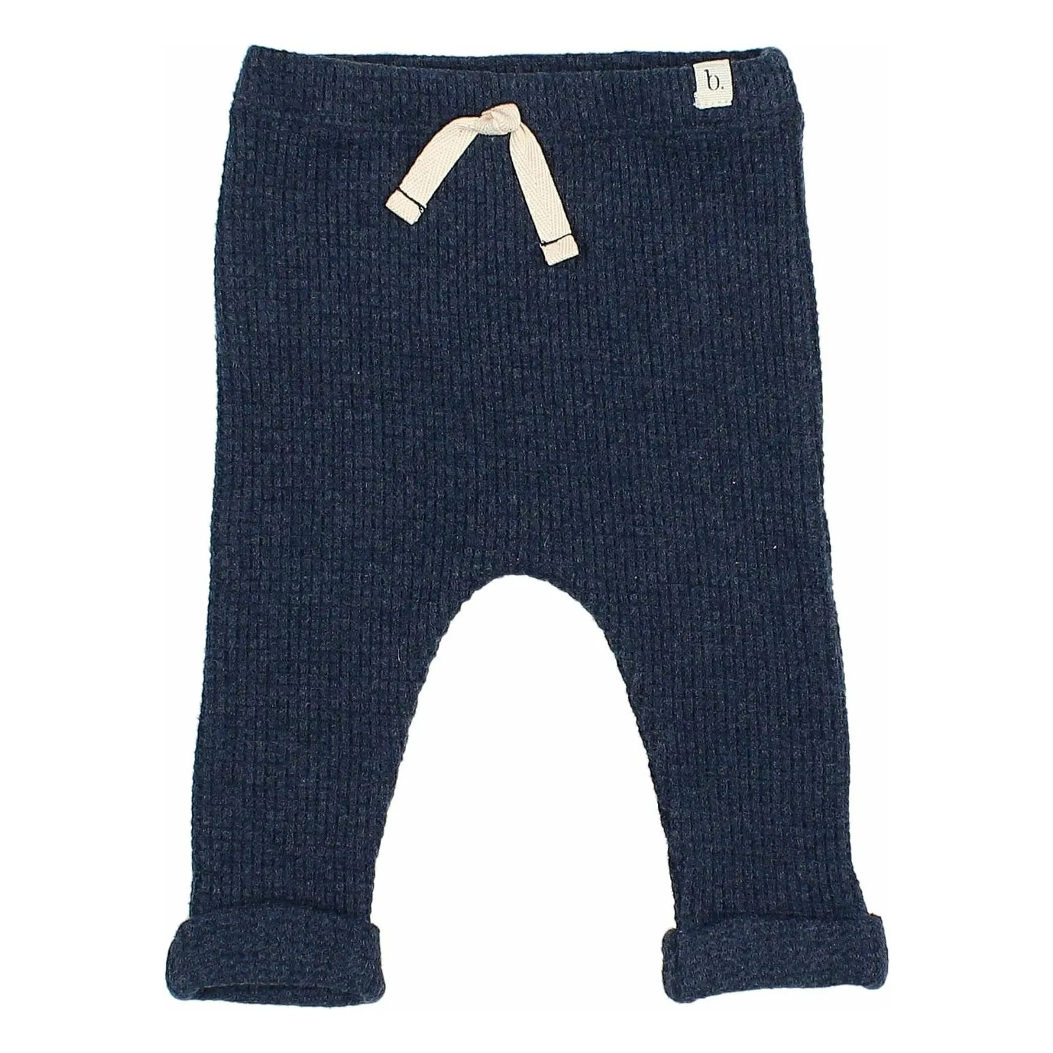 Búho - Legging - Coton - Bleu Marine - 6 Mois