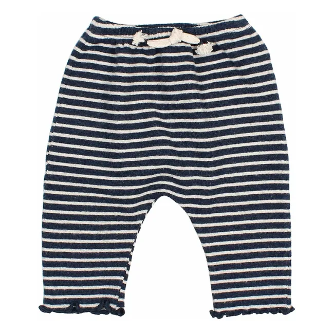 Jogger Soft Stripes | Navy blue