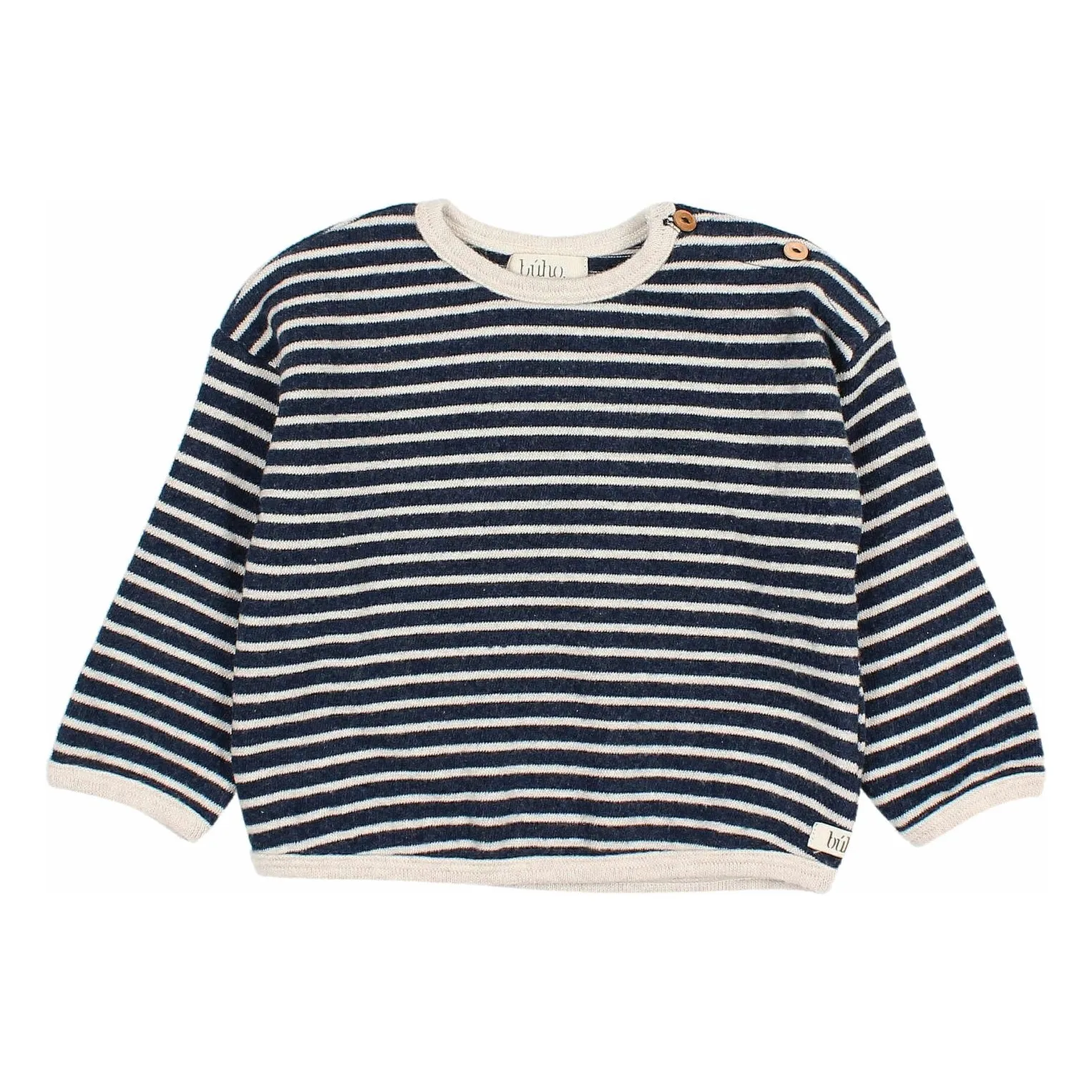 Búho Navy Blue Sweat Stripes Soft