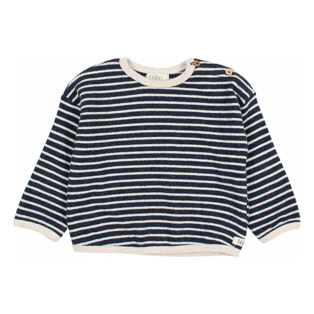 Sweat Stripes Soft | Navy blue