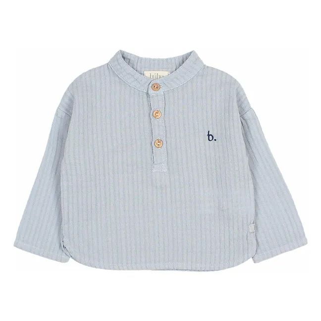 Kurta Algodón orgánico | Azul Gris