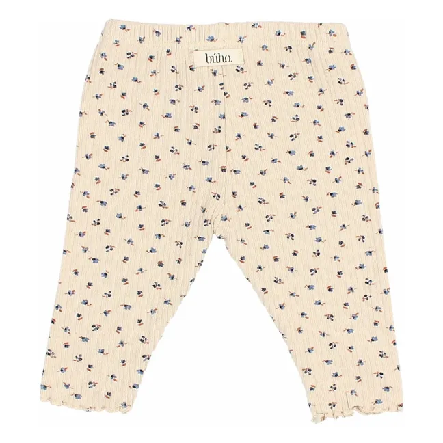 Legging Côtelé | Ivoire
