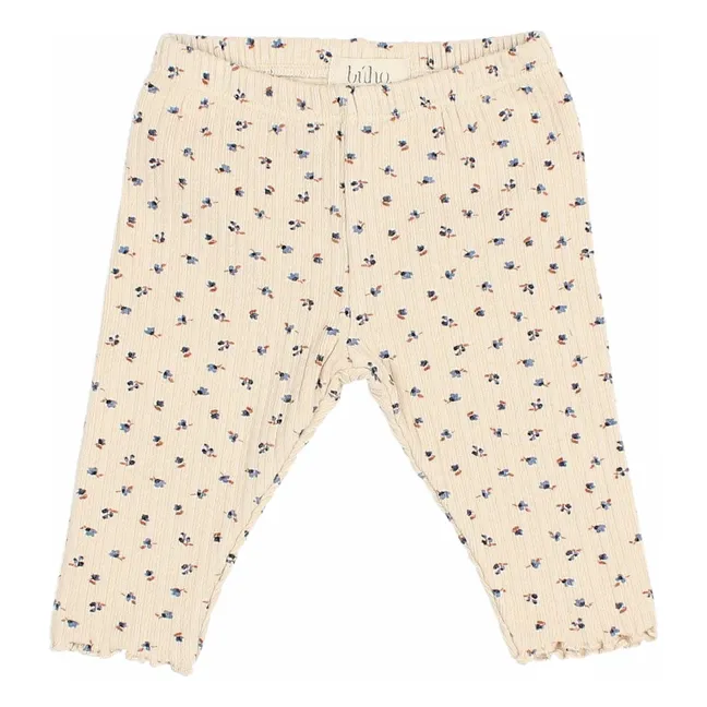 Ribbed Legging | Ivory