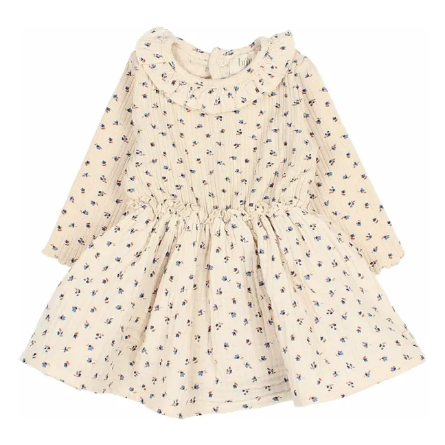 Robe Côtelé | Ivoire