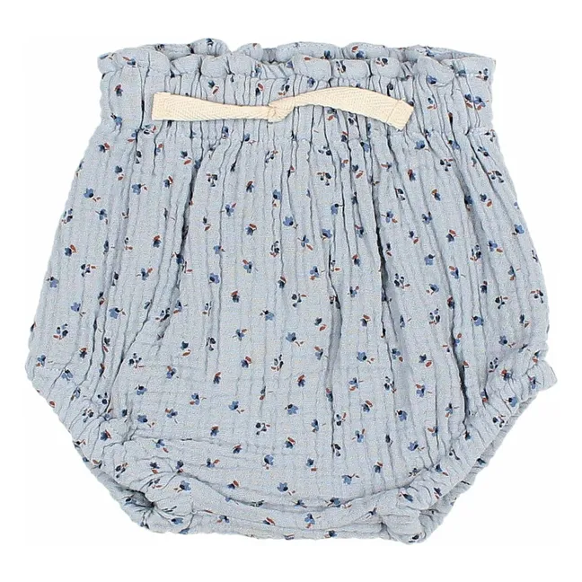 Bloomer Organic Cotton Gauze | Grey blue