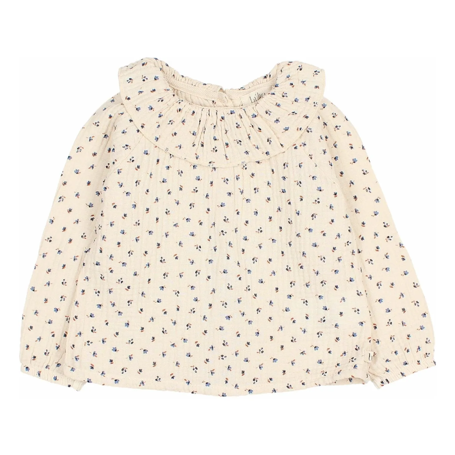 Búho - Blouse Femme Manches Longues Coton Bio Ivoire 6 mois
