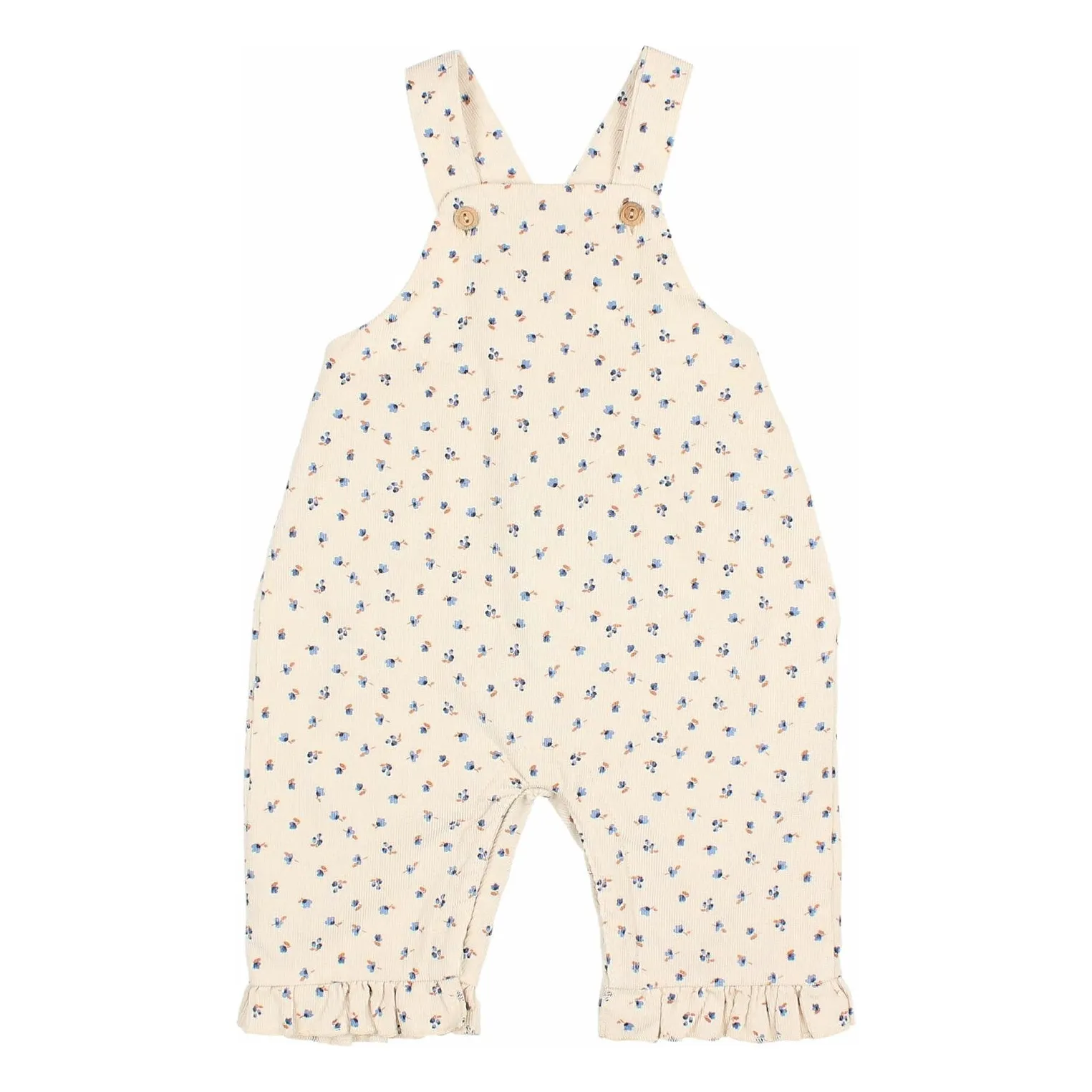 Búho - Salopette Bébé Fille - Velours Coton - Ivoire - 18 mois