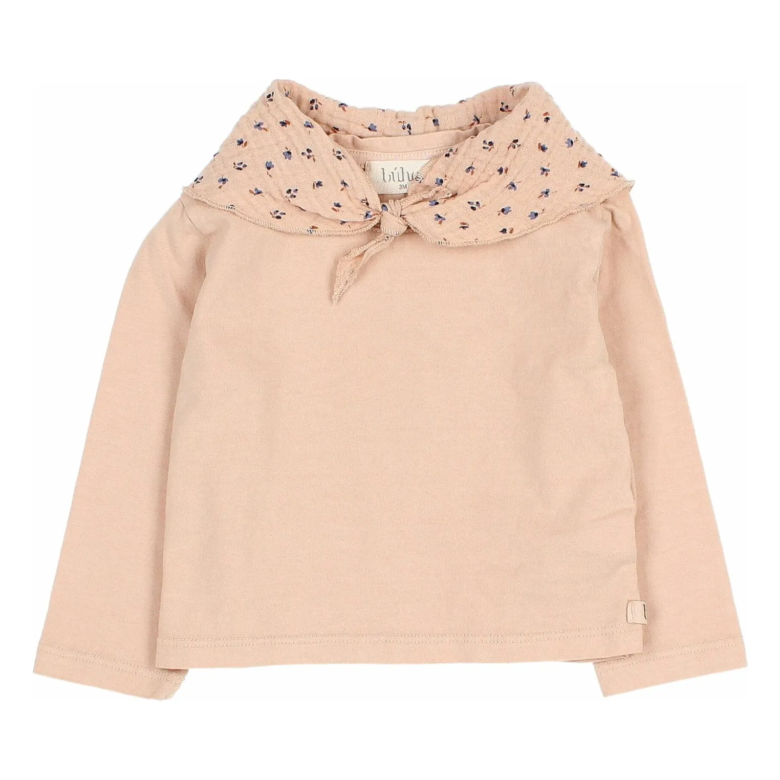 Búho - T-shirt manches longues - Rose - 9 mois