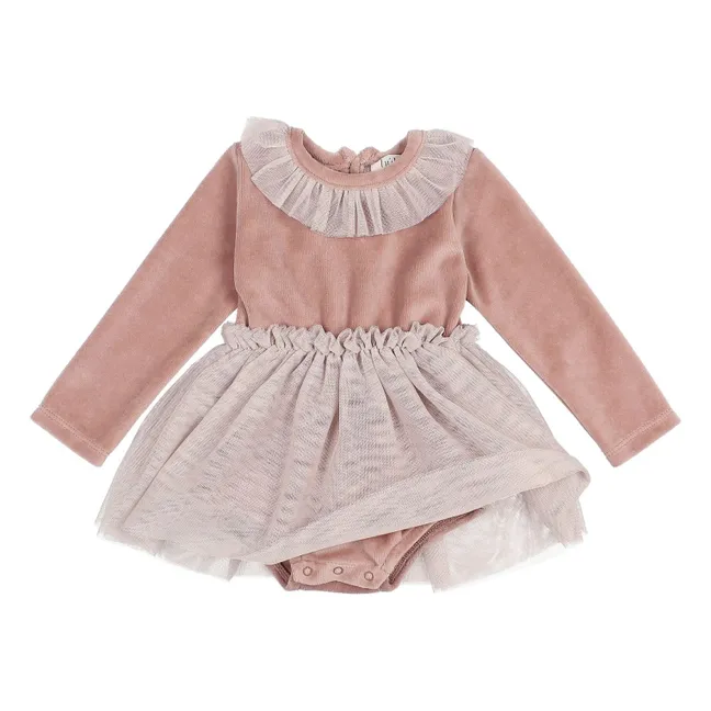 Ruffled Ballet Dress | Pink