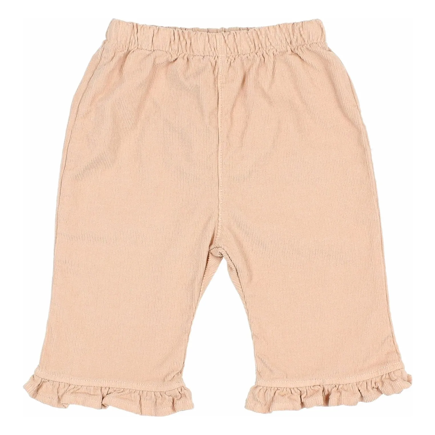 Búho - Pantalon Fille en Velours Côtelé - Rose - 3 mois