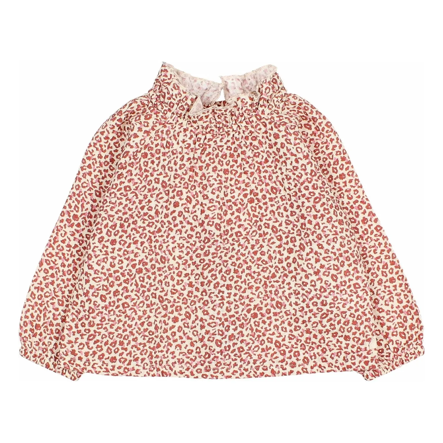 Búho - Blouse bébé fille - Bordeaux - 3 mois