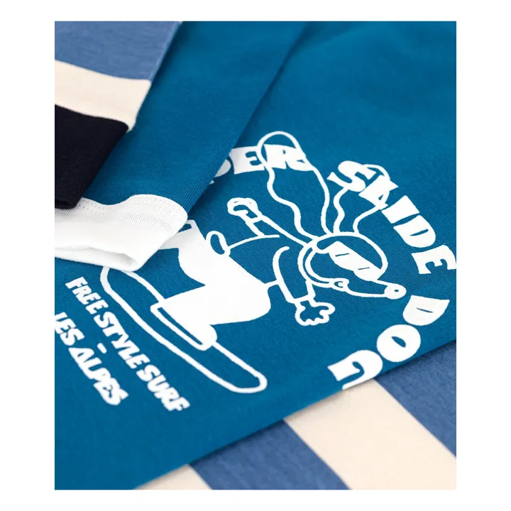 Lot 2 Pyjamas Super Slide Dog | Bleu- Image produit n°2