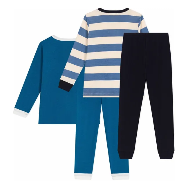 Lot 2 Pyjamas Super Slide Dog | Bleu