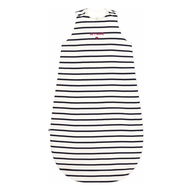 Gigoteuse Je T'aime Coton Ouatiné | Blanc
