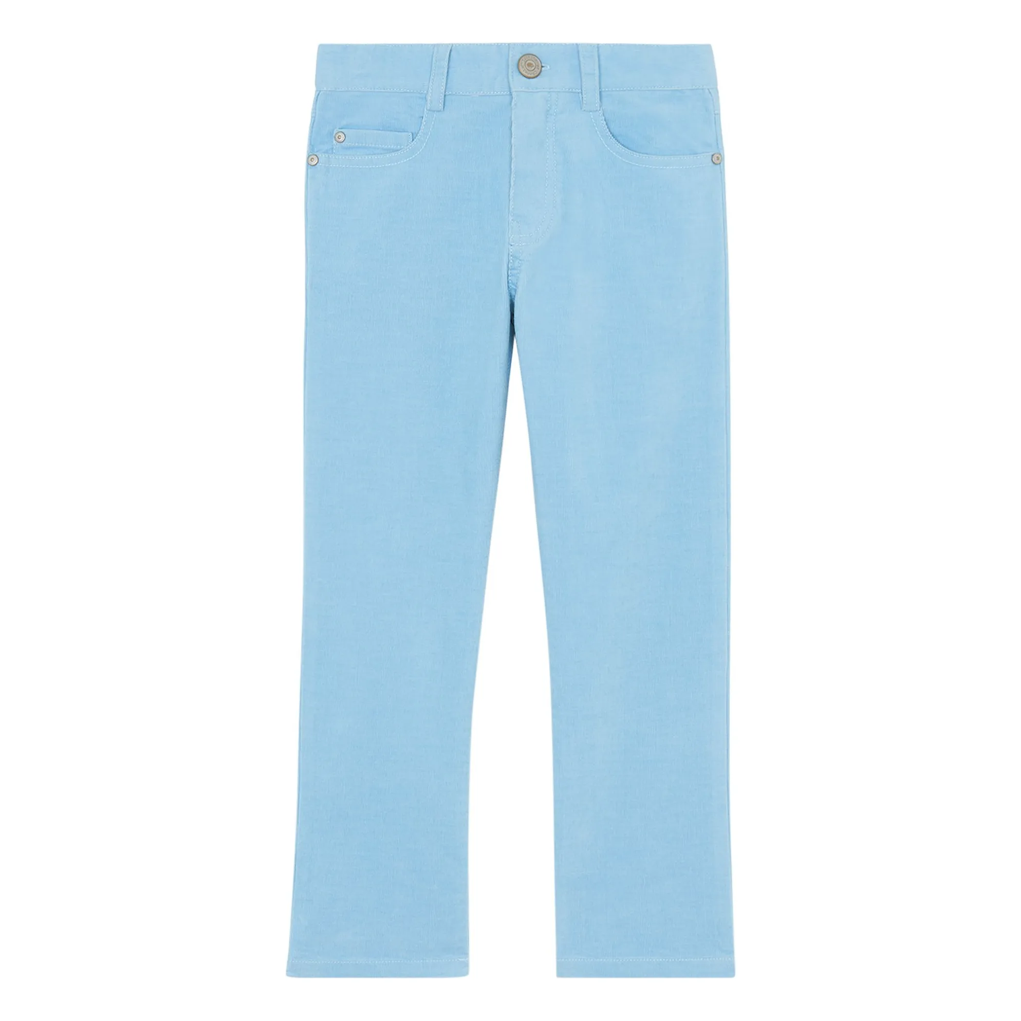 Tartine Et Chocolat Boys Light Blue Slim Pants