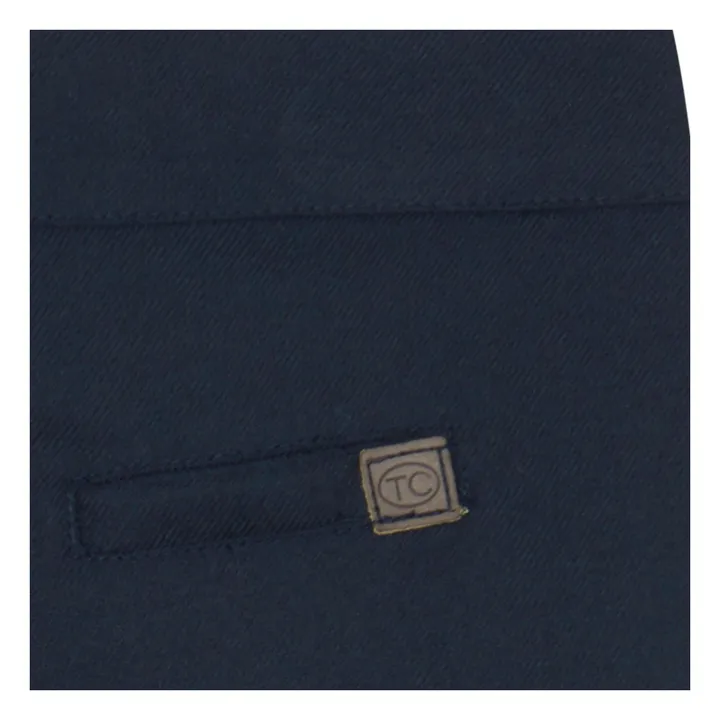 Pantalones con bolsillos invertidos | Azul Marino- Imagen del producto n°2