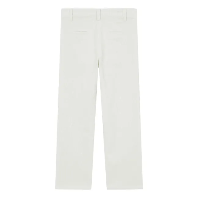Pantalones de pana Bolsillos delanteros | Nácar