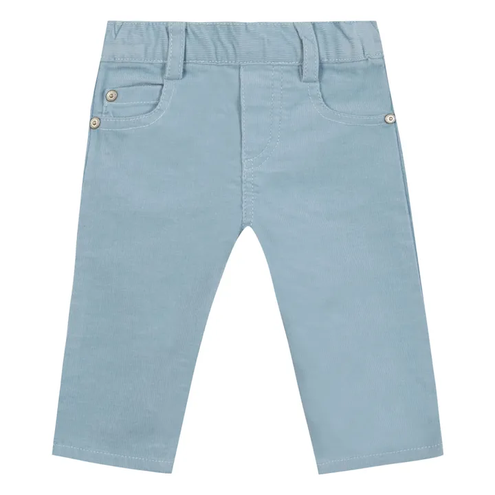 Pantalones slim para bebé | Azul Claro- Imagen del producto n°0