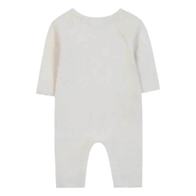 Combinaison Brodée Cachemire | Nacre