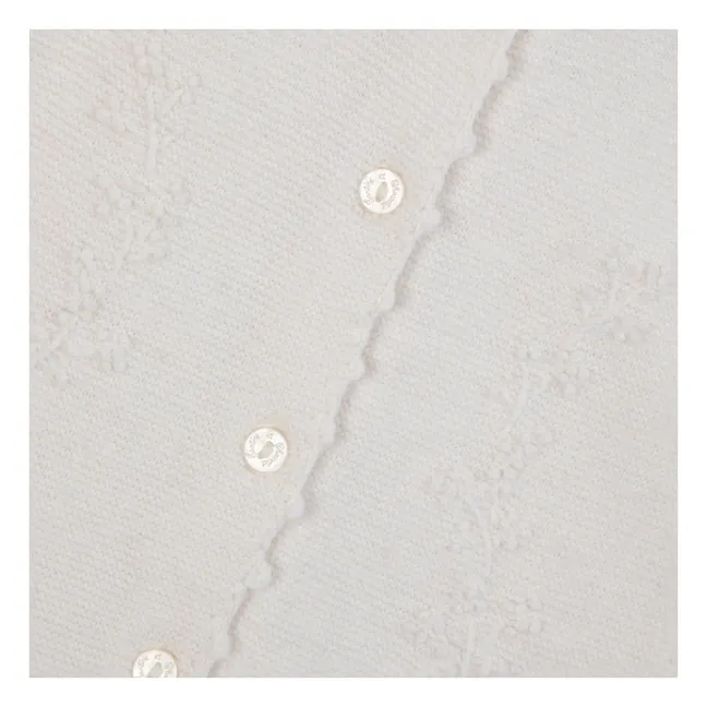 Combinaison Brodée Cachemire | Nacre